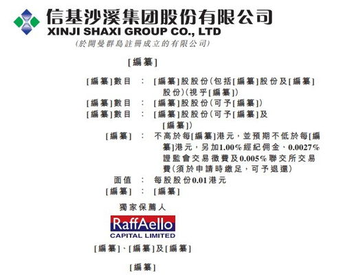 酒店用品商城經營商信基沙溪集團港交所主板遞表 年收入達2.81億元